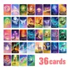 Compra directa transfronteriza de 36 tarjetas de cognición emocional para autoconciencia, exploración del estado de ánimo, sanación y tarjetas de ambiente visual