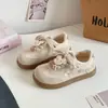 Zapatillas de entrenamiento alemanas para mujer 2026 invierno estilo lindo zapatos de mujer versión coreana versátiles casuales cálidos con forro de terciopelo zapatos 88-8508