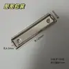Pin Pinza Pequeña 100 Larga 120 Larga Metal Acero Inoxidable Pinza de Placa Pinza para Menú Tablero Plano Pinza para Estante Señal