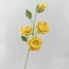 2026 Nuevo Modelo Hilo Flores Artificiales Crochet Productos Terminados Multi-Cabeza Bouquet de Rosas Barbie Productos Terminados de Crochet Hechos a Mano