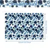 Wx052 Hexagonal Azul Papel Sydney 17g Dulce de Regalo Papel de Envoltura a Prueba de Humedad Cuadrado Decorativo Papel Sydney