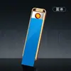 Isqueiro Mini Portátil Longo à Prova de Vento de Tungstênio Interface Tipo-C Isqueiro Recarregável Exportação Fornecimento Transfronteiriço
