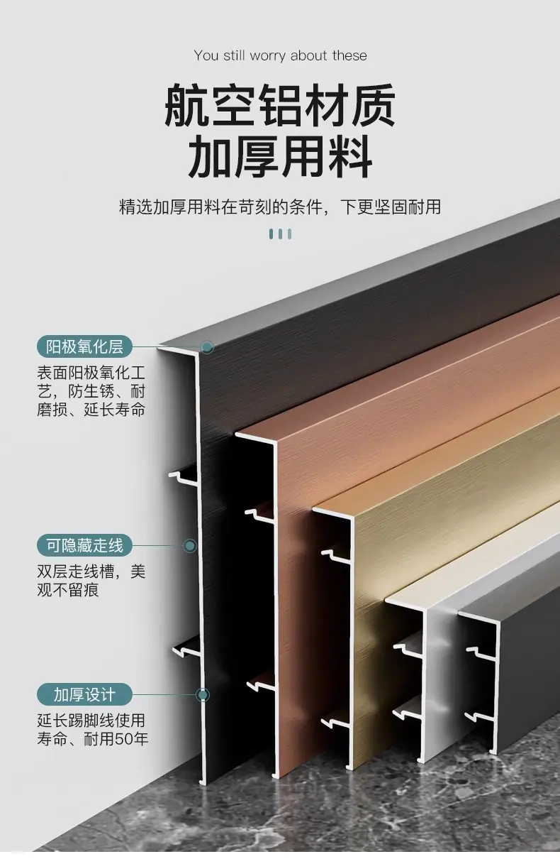 铝合金地脚线
