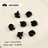 Acrílico Cor Sólida Contas de Corda Contas Soltas Pulseira Acessórios de Joalheria Acessórios DIY Contas de Material Pingente Corrente de Celular