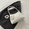 Estilo Coreano Ins 2026 Nuevo Retro Nicho Lunares Bolso Tote Mujer Ligero Viaje Gran Capacidad Hombro Único Bolso Bajo Brazo