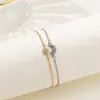 Pulsera Colgante de Luna Sol Diamante Transfronteriza Europea y Americana Pulsera Popular Moda Simple Elegante Joyería Nueva para Damas