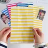 Bolsa de Papel Multicolor de Lunares y Zigzag, Bolsa Creativa para Empaque de Regalos, Bolsa Pequeña para Empaque de Tarjetas, Lindo Patrón de Olas Rayadas