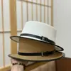 2026 Nuevo Estilo Sombrero de Paja Blanco Puro Cóncavo Protección Solar Sombrero de Sol para Mujeres Sombrero de Playa de Verano Estilo Británico Sombrero de Sol