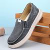 Zapatos de hombre talla extragrande talla 38 talla 48 plantilla de ajenjo zapatos casuales de lona de un paso suela ligera suave zapatos de papá zapatos para conducir