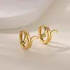 Amazon Pendientes Tejidos de Oreja de Trigo Caliente Pendientes para Mujer Gama Alta Nicho Sin Decoloración Pendientes en stock Venta al por mayor