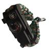 Pulseira de Corda de Guarda-chuva Pulseira de Sobrevivência Multifuncional ao Ar Livre Pulseira Trançada Sobrevivência de Emergência ao Ar Livre Ajuste de Corda de Guarda-chuva de Sete Fios