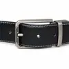 Fábrica de Cinturones Wenzhou Venta al por mayor de Cinturones para Hombre, Cinturones para Hombre Casual de Negocios con Hebilla Giratoria, Cinturones de Cuero Simples y Versátiles para Hombre