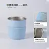 Taza de Agua para Acampar, Taza de Café de Aspecto Elegante, Taza de Café de Plástico con Spray, Taza Antiescaldado de Acero Inoxidable para Exteriores, Taza Portátil para Exteriores