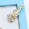 Broche de Traje Estilo Coreano Corsage para Mujer Hebilla Versátil para Cárdigan Chal Moda de Corea del Sur Elegante Broche de Violín
