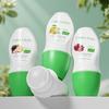 Flora Ruby Fresh Desodorante Antitranspirante Roll-On Transfronterizo Desodorante Portátil Antitranspirante Piedra Seco y de Larga Duración Antitranspirante Roll-On