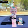 Serie Original 'Planta Queriendo Hacer Fortuna' Adornos Pequeños Dibujos Animados Creativos Oficina Hogar Escritorio Muñeco Inspirador Decoraciones para Coche