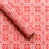 Serie Pequeña Fragancia Papel Shangjin Shuangxi Papel de Envoltura para Flores Material para Envolver Ramos de Boda Compromiso Hechos a Mano DIY