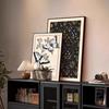 Pintura Decorativa Mariposa Vintage de Alta Gama Estilo Francés para Sala de Estar, Dormitorio, Mesita de Noche, Cómoda, Exhibición de Mesa y Colgar en la Pared