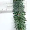 Simulación Cable de PVC Hierba Pino Ratán Árbol de Navidad Anillo de Ratán Retorcido Accesorios Decoración de Diseño de Sitio 3cm