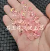 24 colores imitación Jade carillones de viento cuentas sueltas imitación Jade Hetian Jaspe imitación gota de agua Campana Flor trompeta accesorios para joyería al por mayor