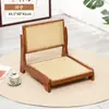 Amazon Wholesale Madera Maciza Ratán Sala de Té Tatami Mesa y Sillas Combinación Mesa de Té Zen China Balcón Mesa Baja de Té y Sillas