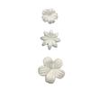 Flor de manualidades de peinado de 2 cm pieza vestido de novia vestido accesorio de disfraz accesorios accesorios para el cabello hecho a mano material DIY