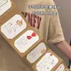 Álbum de tarjetas estilo acordeón, tarjeta de felicitación extraíble, kit de materiales hecho a mano, un regalo creativo para parejas en el Festival Qixi y el Día de San Valentín