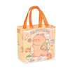 Capibara Linda Bolsa de Regalo Caricatura de Capibara Bolsa de Tote No Tejida Bolsa de Compras Regalo Bolsa de Regalo No Tejida