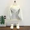 Cárdigan Suéter para Niños, Ropa de Otoño e Invierno para Niños, Ropa Interior a la Moda, Nuevo Estilo 2025, Chaqueta de Punto Guapa para Niños en Primavera y Otoño