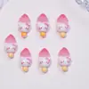 Paleta de Hielo Gato Kt Fruta Confitada Dibujo Animado Japonés Decoraciones para Uñas Resina DIY Accesorios Pequeños Funda de Teléfono Accesorios para Decoración de Uñas