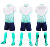Uniforme de futebol estampado masculino, uniforme de futebol de secagem rápida, estudante, feminino, adulto, infantil, camisa de treinamento de futebol