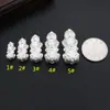 Prata de lei S999 3D prata dura lingote de cabaça corajoso feito à mão DIY pulseira cordão de mão para contas material de joalheria
