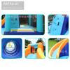 AirMyFun escorregador inflável infantil Piscina de bolinhas Marinhas Trampolim grande para crianças Casa travessa Venda direta da fábrica