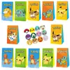 Nueva bolsa de papel para recogida en Amazon bolsa para dulces pastel bolsa para fiesta suministros de decoración bolsa de regalo pegatinas infantiles de dibujos animados