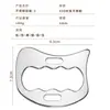 Tabla de Masaje de Acero Inoxidable, Raspador Facial de Belleza para Ojos, Herramienta para Despejar Meridianos, Raspador Facial Calmante de Uso General, Venta al por Mayor