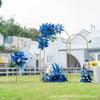 Decoración de boda de hierro transfronteriza, arco de decoración de camino, soporte de flores, fondo de fiesta de cumpleaños, soporte de arco de globos