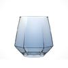 Venta al por mayor de fábrica Celebridad de Internet Vidrio Aislante Hexagonal Diamante Hexagonal Bebida Colorida Whiskey Colorida Taza de Regalo