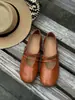 ¡Versión ligera! Zapatos Mary Jane para mujer, zapatos versátiles estilo universitario de punta redonda con decoración de remaches y una sola correa de hebilla, zapatos planos cómodos