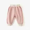 Promoção Calças de Bebê Outono Novo Estiloso Roupa Externa Calças Compridas para Bebê Primavera e Outono Calças de Moletom Calças Pp Unissex Roupa Casual para Criança Pequena