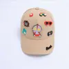 Gorra de Béisbol de Dibujos Animados para Niños DIY 2026 Primavera Nueva Visera Solar Gorra de Ultraman Gorra para Niños Transfronteriza