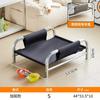 Cama para Perros para Todas las Estaciones, Cama para Mascotas, Extraíble y Lavable, Elevada del Suelo, a Prueba de Humedad, Adecuada para Corgis y Border Collies, Cama Simple de Invierno y Verano para Perros