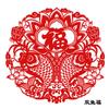 2027 Ano do Carneiro Festival da Primavera Recorte de Papel Papel Xuan Decoração de Janela Pintura Estilo Chinês Recorte de Papel Weixian Feito à Mão Flores de Vidro Decoração de Pássaros com o Caractere ''