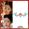 Pegatinas Faciales Brillantes de Año Nuevo Transfronterizas, Pegatinas para Cejas, Esquina del Ojo y Frente Estilo Antiguo Dunhuang, Pegatinas de Tatuaje Coloridas, Escenario de Disfraces Antiguos Hanfu