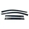 Aplicable a Peugeot 2008 2013-2018 Deflectores de Ventana para Sol y Lluvia de Coche Visores de Lluvia de Acrílico para Coche Protectores de Lluvia Moldura Exterior Modificación
