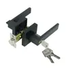 Cerradura de Tres Barras para Puerta Exterior de Servicio Pesado Cerradura Exterior para Puerta Cerradura para Armario de Puerta Cerradura Doméstica para Puerta de Madera Cerradura para Comercio Exterior Cerradura de Tres Barras de Servicio Pesado