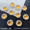 Caja Mágica Mariposa de Diamante Calabaza Corazón Flor Redonda Multicolor Ocho Agujeros Separadores Cuentas DIY Pulsera de Cuentas Accesorios para Collares