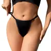 Calcinhas fio dental femininas sem costura, modelo sexy e sensual, finas e respiráveis, em algodão, com cobertura parcial na virilha. Disponíveis em estoque.