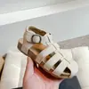 Zapatos de verano para niños estilo coreano Sandalias Birkenstock para niñas Sandalias romanas cerradas para niños Zapatos de playa para niños Zapatos de bebé