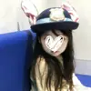 Zootopia Judy Coneja Oficial de Policía Cosplay Insignia de Cúpula Sombrero para Mujer Salida Foto Adorno para la Cabeza Sombrero