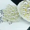 Suministro Directo de Fábrica ABS Alto Brillo No Poroso Perla de Imitación Material DIY 1 mm - 30 mm Perlas Sueltas de Perla de Imitación Estilo Coreano Perlas Brillantes